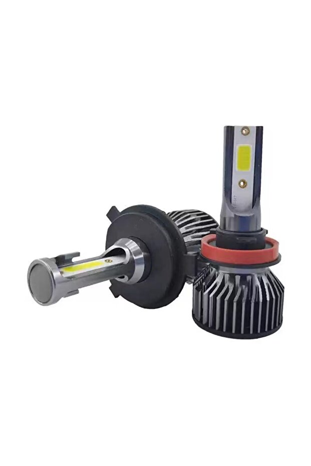 مصباحان أماميان LED صغيران H7 6000K أبيض بارد، طقم تحويل H4 H11 H7 H1 H13 9005 HB3 9006 HB4