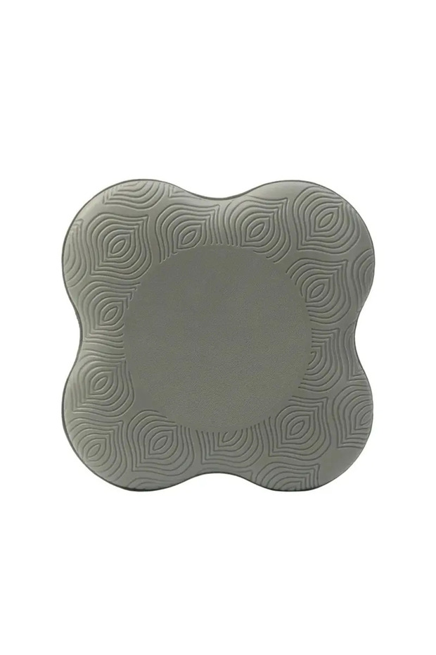 20x20x2CM Grey (1Pcs) Tpe Thickened Anti Slip Yoga Kneeling Protective Pad Knee Soft Flat Support Sl