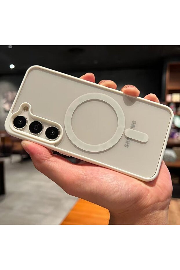 Galaxy A56 5G White White Clear Magnetic for Magsafe Case for A16 A36 A56 A15 A35 A55 S25 S24 S23
