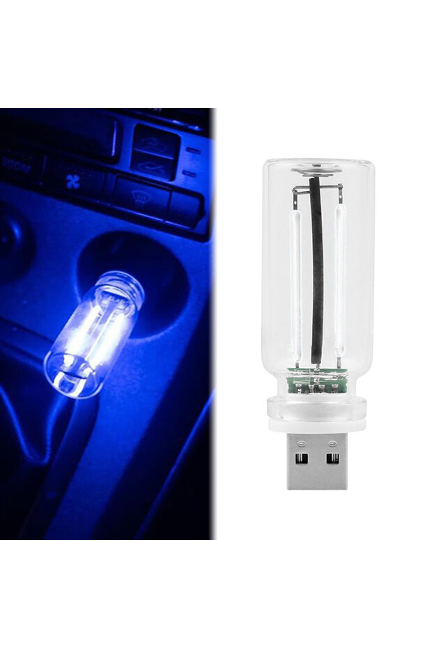 BLUE USB Touch Control LED Night Light Atmosphere Light Bulb Incandescent Lamp LED Filament Light Bu