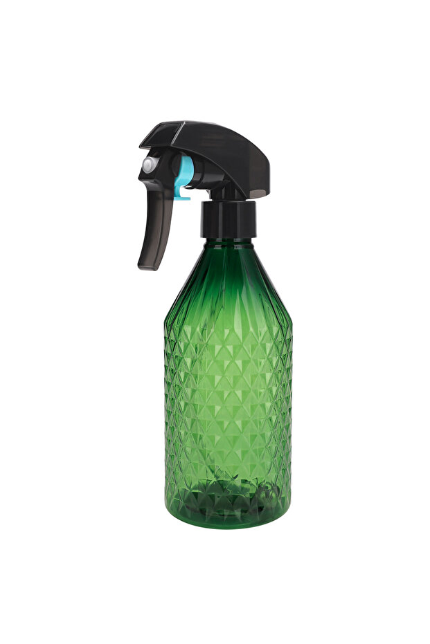green Adjustable Hairdressing Spray Bottle Water Ripple Shaped Retro Nozzle Water Sprayer for Barber