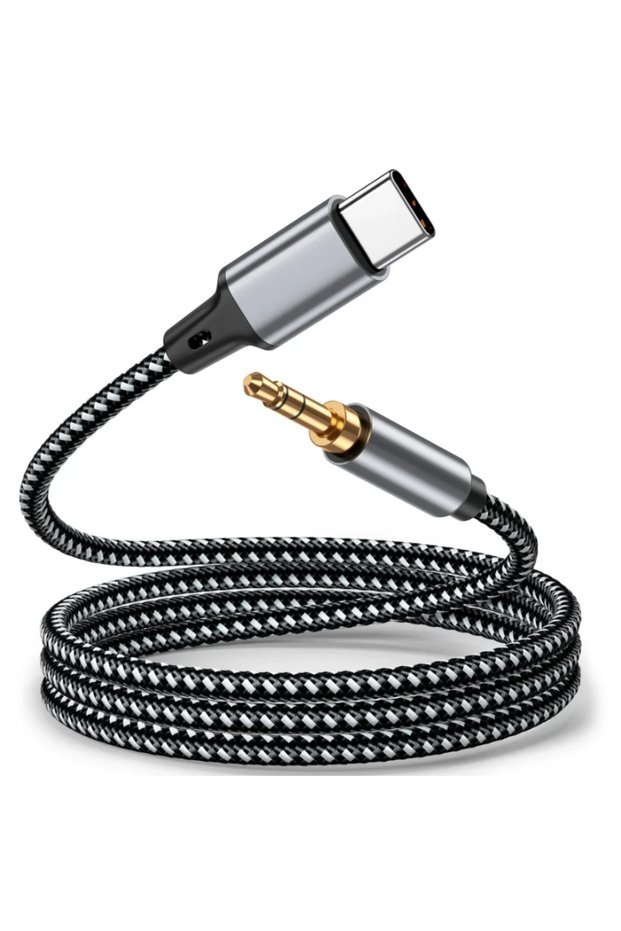 1.5m TYPE C to 3.5Mm 1m 1.5m 2m USB Type C To 3.5Mm Jack AUX Cable DAC USB-C Audio Adapter for Phone
