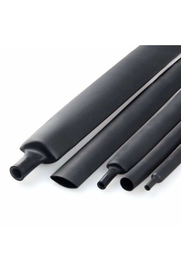 Dia 19.1mm 1m black 1M 3:1 Heat Shrink Tube Thicken With Glue Dual Wall Tubing Diameter 1.6/2.4/3.2/
