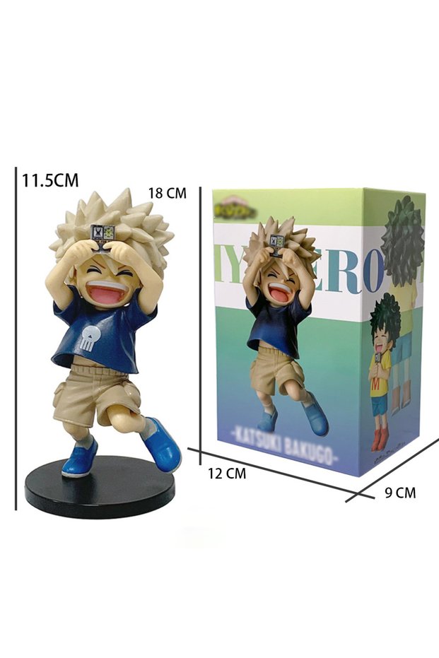 with box F New My Hero Academia (MHA): Tomura Shigaraki / Izuku Midoriya / Katsuki Bakugo Cute Chibi