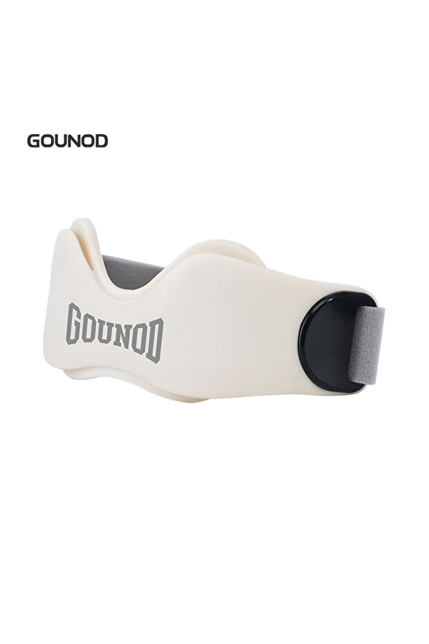 2PC BGD004-WH Patella Tendon Knee Strap for Pain Relief, Basketball Stabilizer Brace Silicone Band E