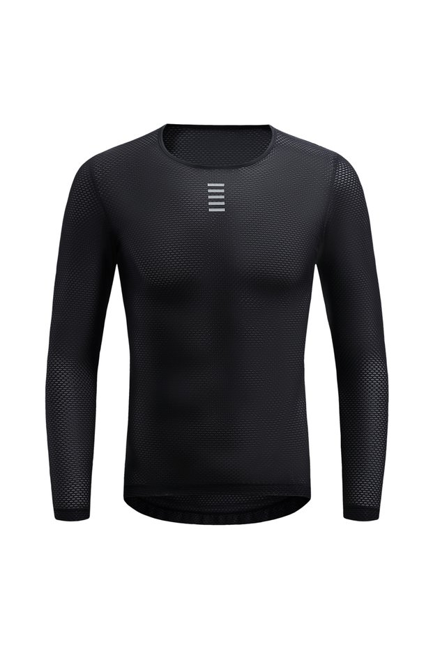 L Black ZRSE Men Cycling Base Layer Jersey Sweatshirt Long Sleeve Bicycle Clothing Road MTB Bike Clo