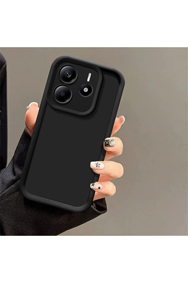 Redmi Note 14 5G black Camera Lens Protector Phone Case For Redmi Note14 4G Case Redmi Note 14 5G