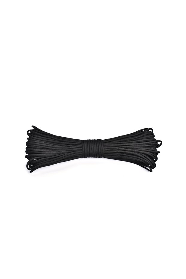 31M Black 650 Paracord Rope 5/15/31m 9 Core 4mm Military Tactical Parachute Tent Lanyard for Outdoor