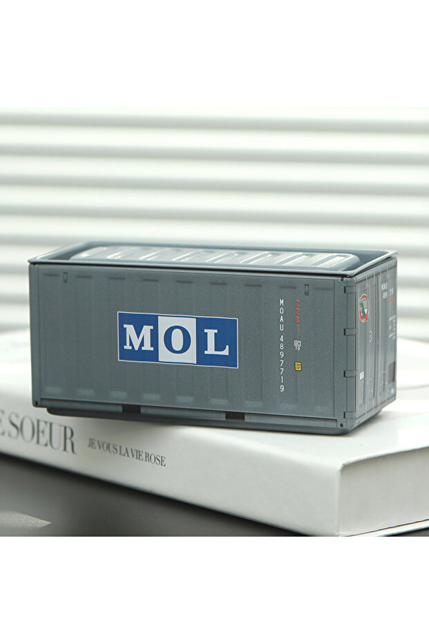 11.5x5x5.4cm TH035 Miniature Storage Display Box Desktop Mini Container Model Mini Iron Storage Box