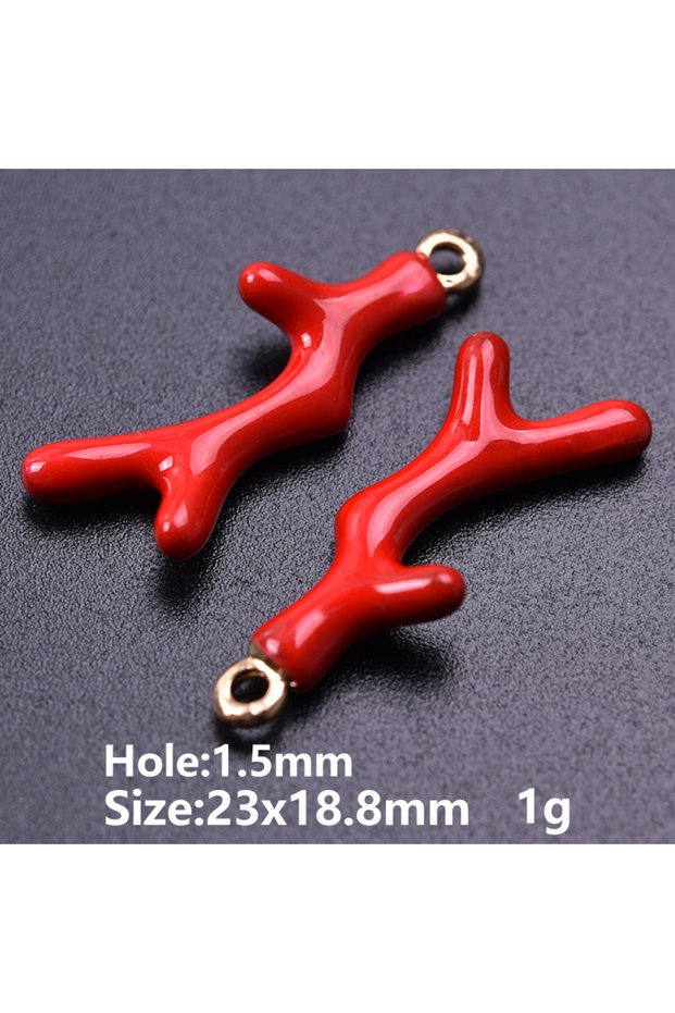 M512-1 Stainless Steel Marine Animal Lobster Crab Coral Fish Pendant Oil Drop Jewelry Diy Handmade N