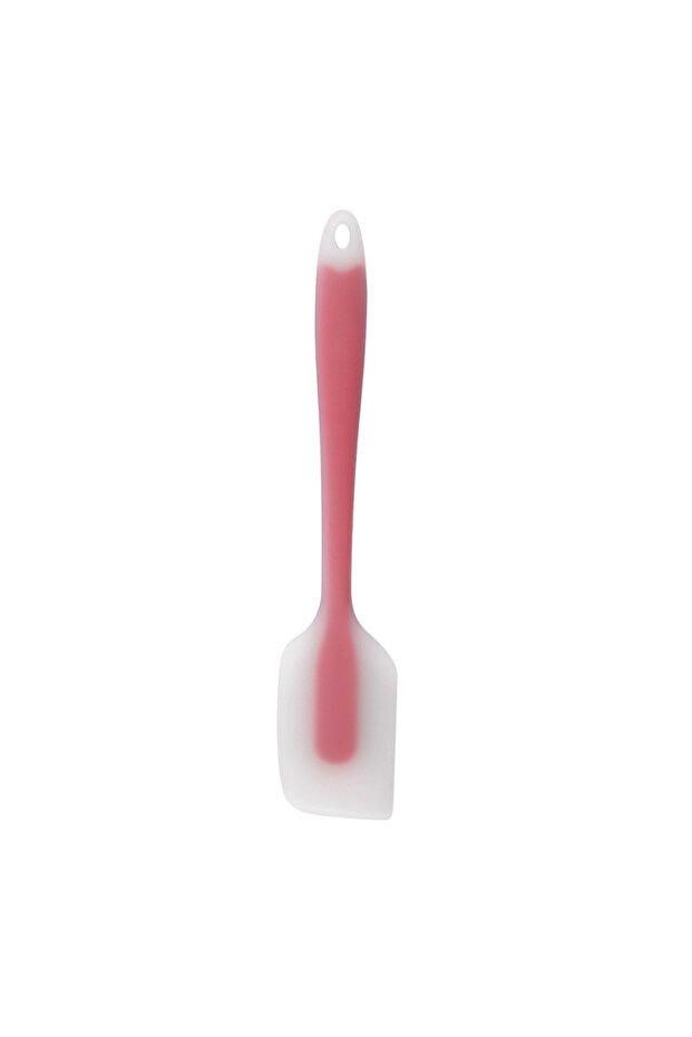 long21cm red Silicone Cake Scraper Translucent Non-Stick Cake Cream Spatula Kitchen Cooking Pastry S