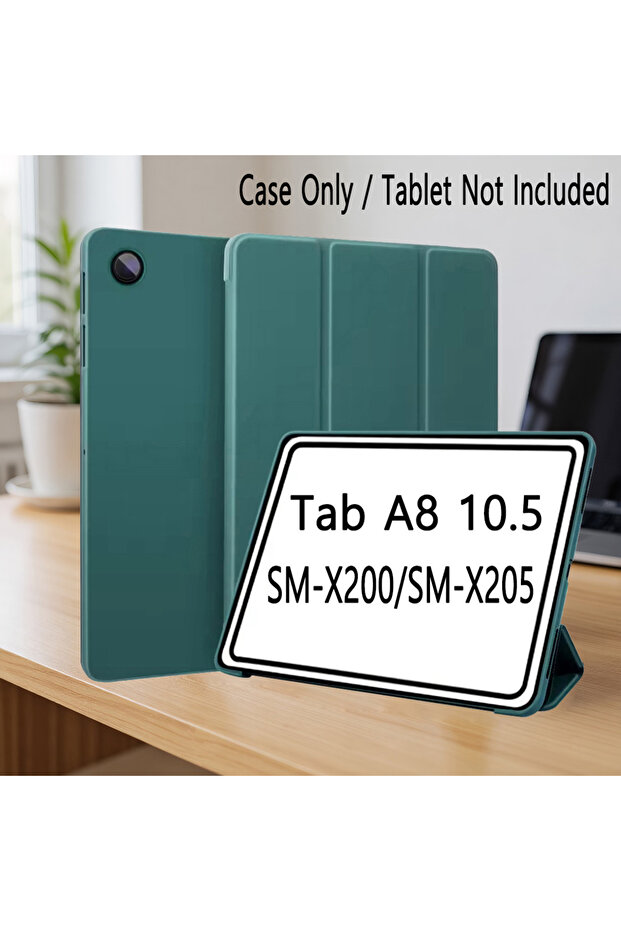 Tab A8 10.5 X200 Dark Green Case for Tab A8 10.5-Inch 2022 (SM-X200/X205/X207), Slim Lightweight S