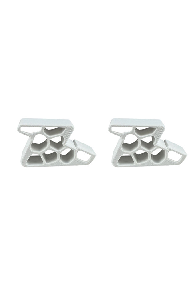 White 2pcs 1/2/4pcs Heavy Duty Non Slip Window/Balcony Door Stop with Track Lock - Easy To Install R