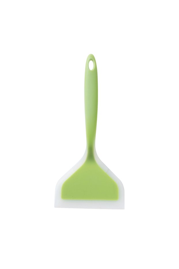 1pc Silicone spatula wide mouth frying shovel okonomiyaki spatula home cooking stir-fry pan shovel k