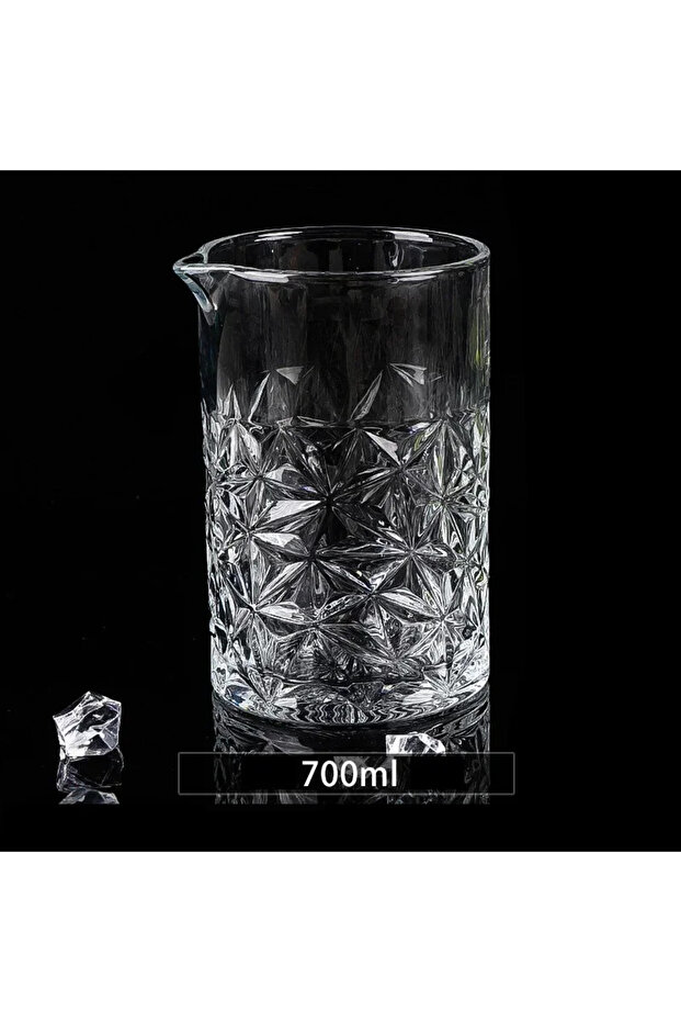 Y4 001 700ml Cocktail Mixing Glass Cup Professional Bartender Stirring Shaker Whiskey Wine Mixing Cu