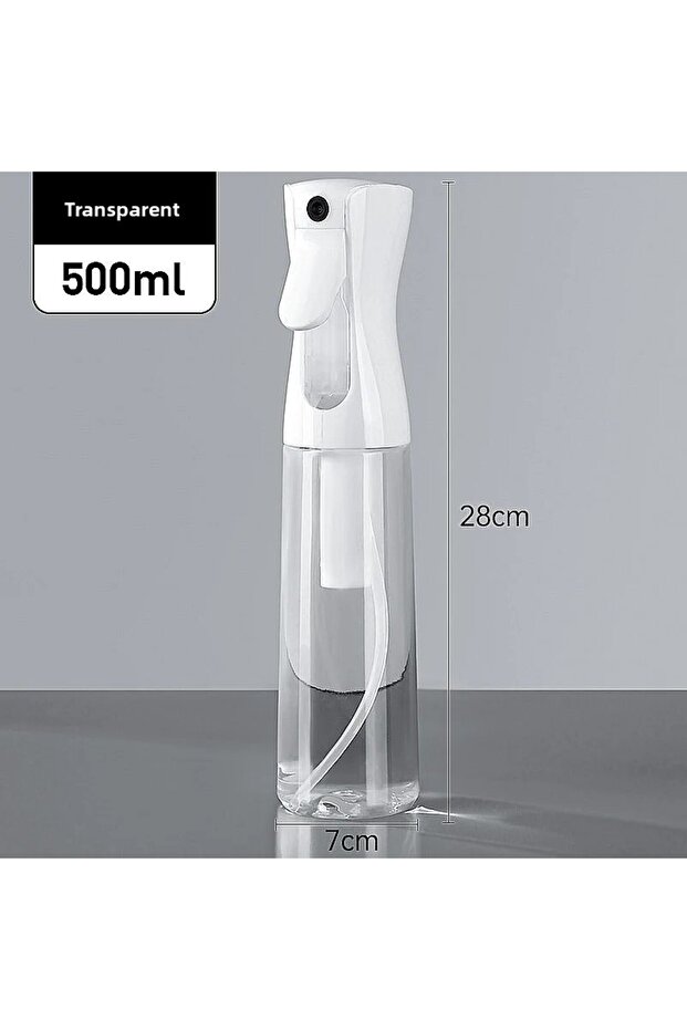 T White 500ml High Pressure Continuous Spray Bottle Hair Care Makeup Water Replenishing Spray Bottle