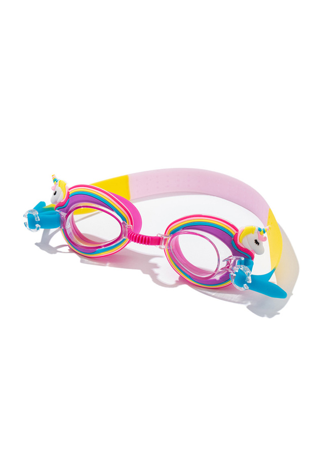 MULTI Cartoon Colorful Pony Children's Diving Glasses Children Swimming Goggles Waterproof Anti Fog