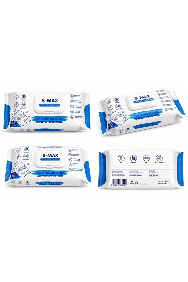S-Max Surface Cleaning Towel Large Size 10X102 (1020 Sheets)