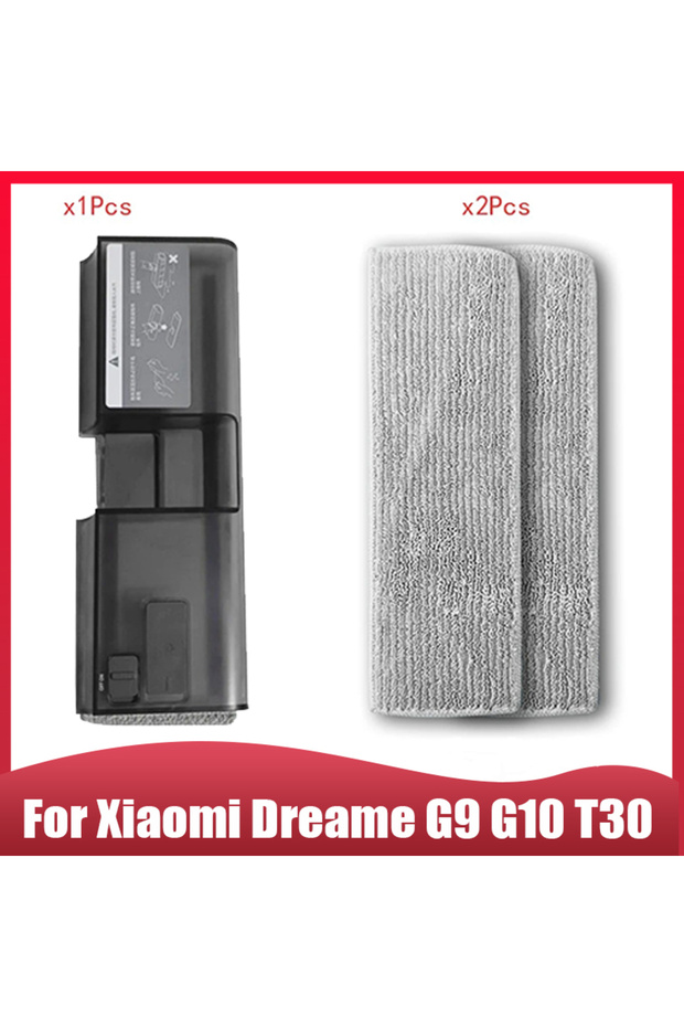 SET For Dreame G9 G10 T30 Handheld Vacuum Cleaner Water Tank And Mop Cloth Replacement Parts
