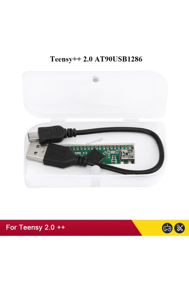 Teensy 2.0 Plus Teensy++ 2.0 AT90USB1286 لوحة مفاتيح USB وماوس لأردوينو AVR لوحة تجارب U Disk