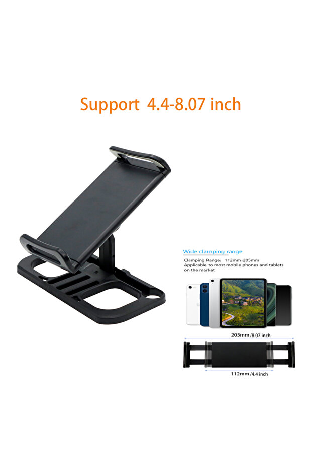 مشبك حامل للكمبيوتر اللوحي صغير الحجم لجهاز التحكم عن بعد DJI Mini 2/3 Pro/SE Mavic 2/Pro/Air 2/2S/Mavic MINI