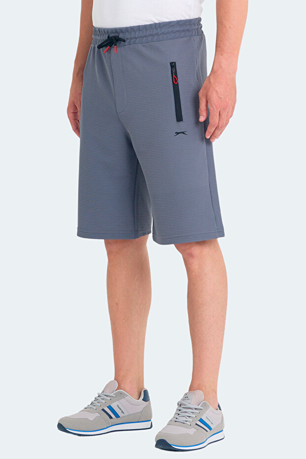 Osaku I Men's Dark Gray Shorts with Pockets