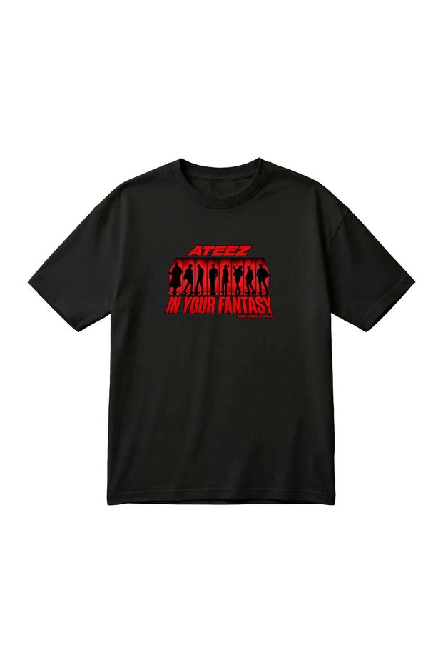 Ateez Printed Unisex Oversize T-Shirt