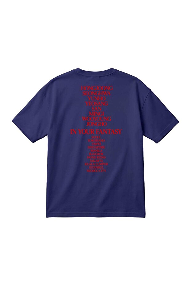 Ateez Printed Unisex Oversize T-Shirt