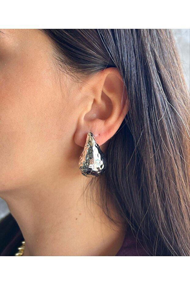 Silver Drop Earrings