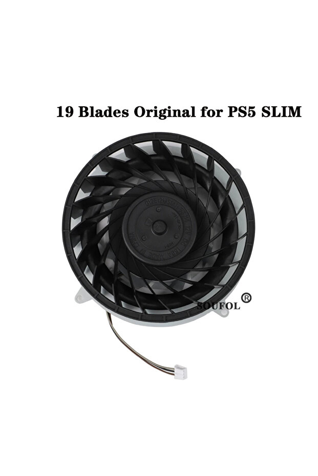 19Blades forPS5 Slim NEW Internal Cooling Cooler Fan For PS5 Slim Console 19 Blades Cooler Fan For P