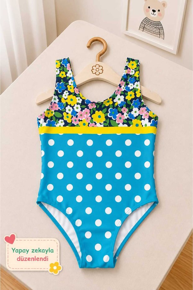 Girl's Holiday Star One-Piece Swimsuit 12810