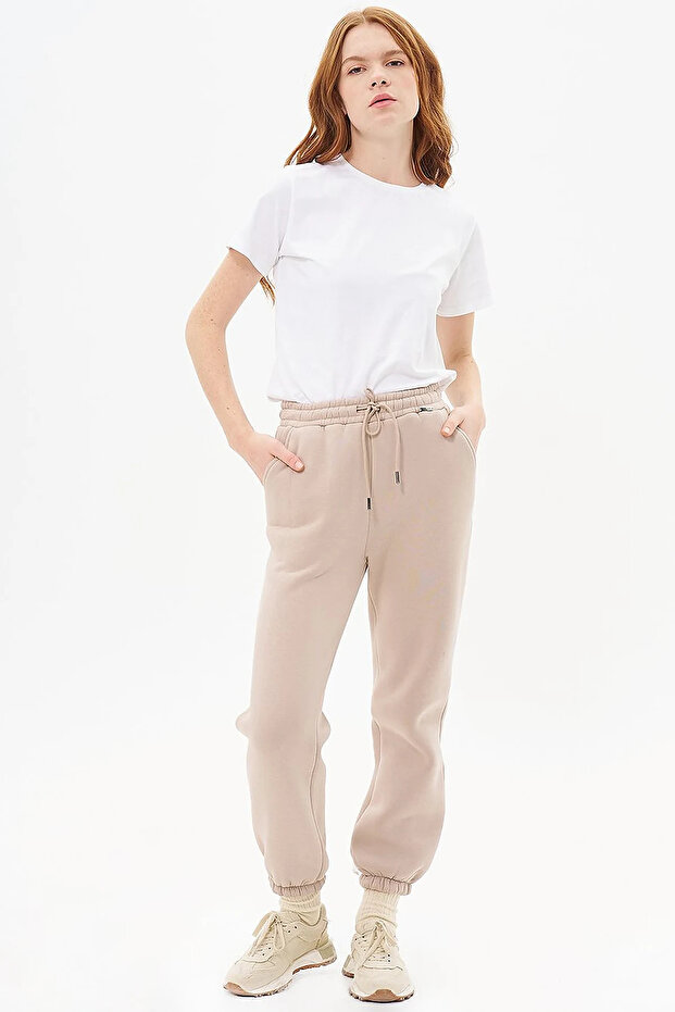 3 Thread Jogger Pants Stone