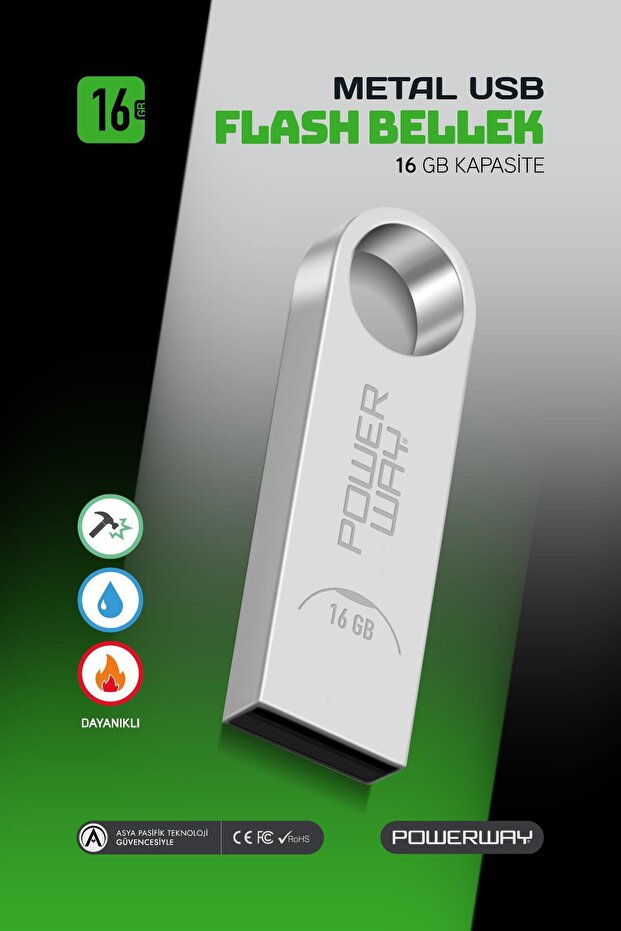 16 Gb Metal USB Flash Memory
