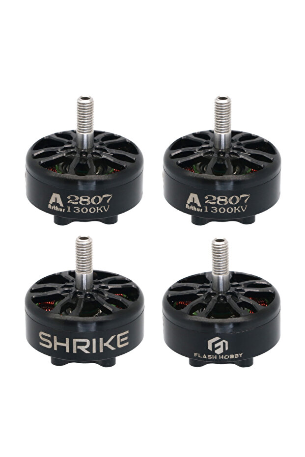 A2807 1300KV 4pcs FLASHHOBBY A2807 2807 6S 1300KV 5S 1500KV 4S 1800KV Brushless Motor for FPV Freest