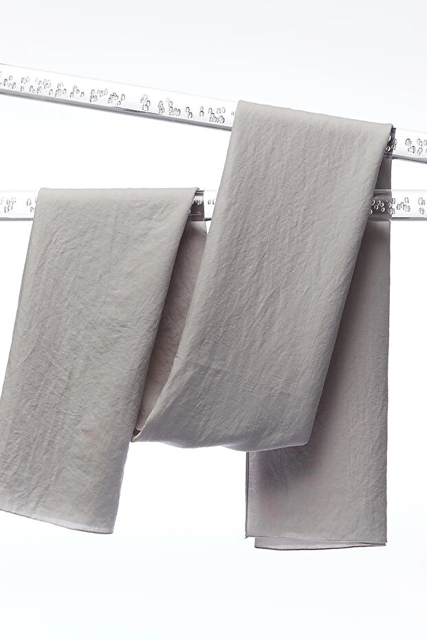 Soft Krash Shawl Gray