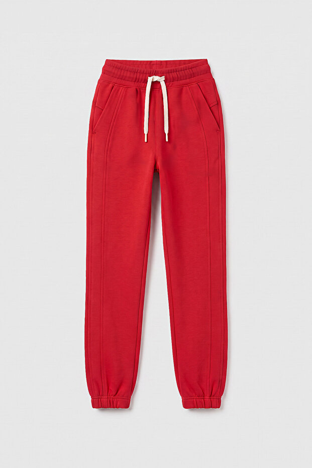 Fiesta Standard Girls' Sweatpants with Front Stitching Detail - 75197