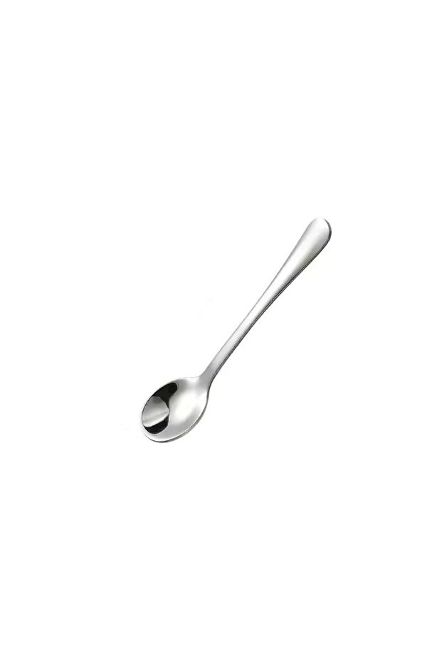 S Silver 10pcs Multipurpose Stainless Steel Tiny Spoon Durable Smooth Surface Mini Coffee Spoon Rust