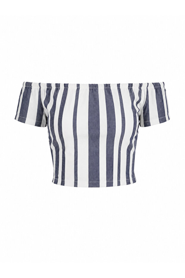 Tanita Elastic Neckline Croptop