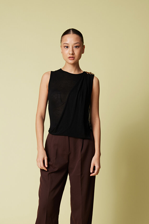 Dolloped Knitwear T-Shirt