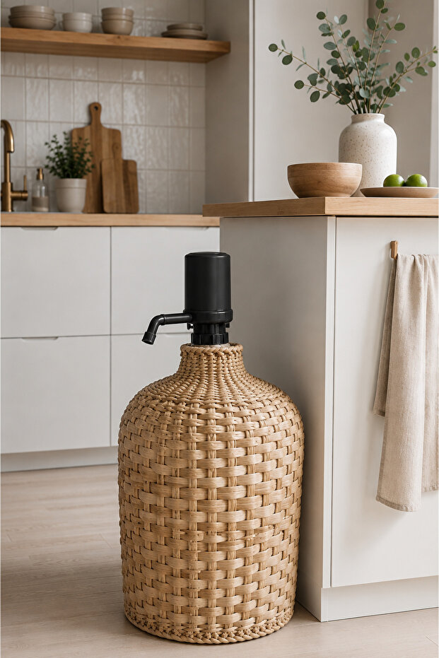 1St Quality Wicker - Special Design Kitchen Appliance Bottle Case