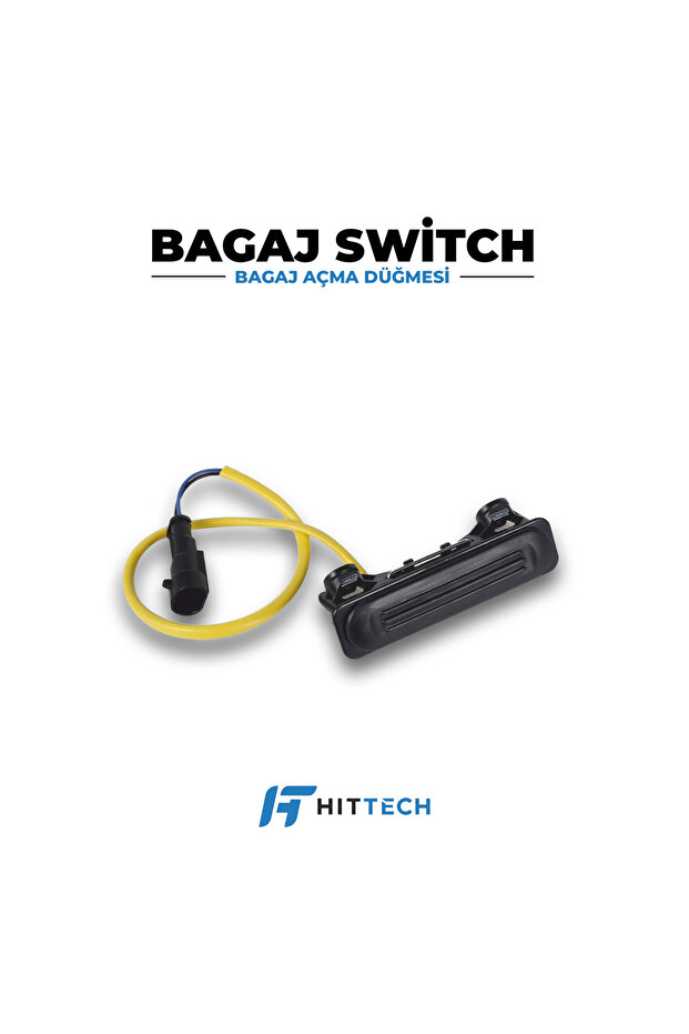 Fiat Doblo 3, Doblo 4, Combi and Cargo Compatible Trunk Opening Button Switch Oem 51829929 51873832