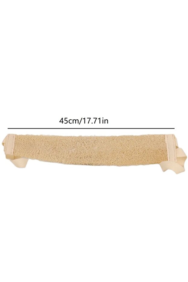 1PC Large 1PC Natural Loofah Back Scrubber Exfoliating Bath Sponge Body Scrubber with Hanging Rope f