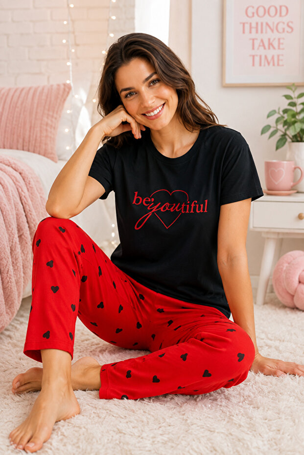 COTTON LYCRA PAJAMA SET