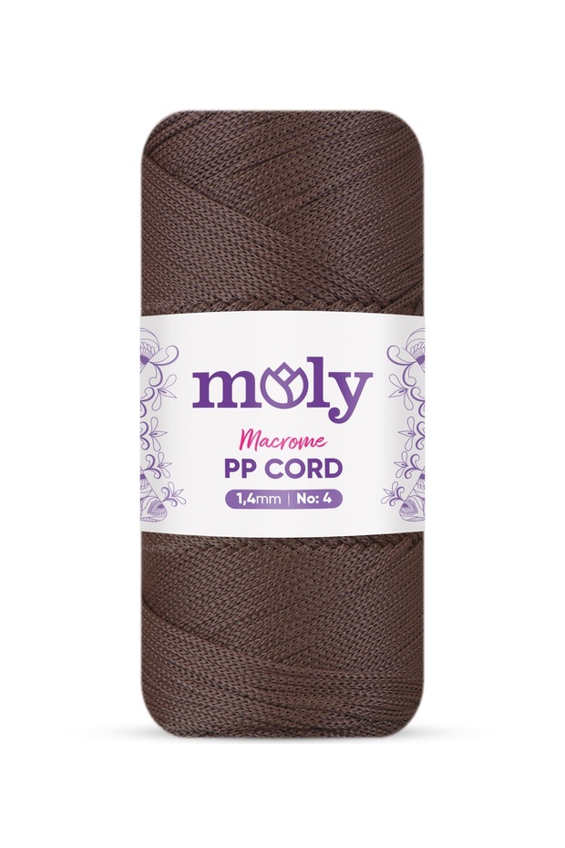 1.40 mm Moly Macrame Rope (210 Dark Brown)