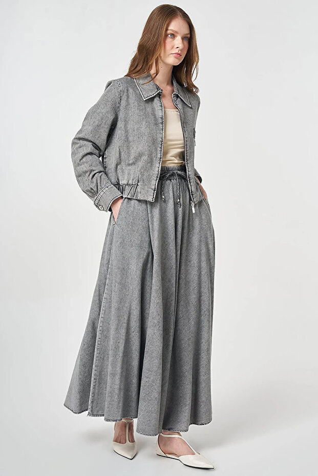 Washable Double Set Anthracite