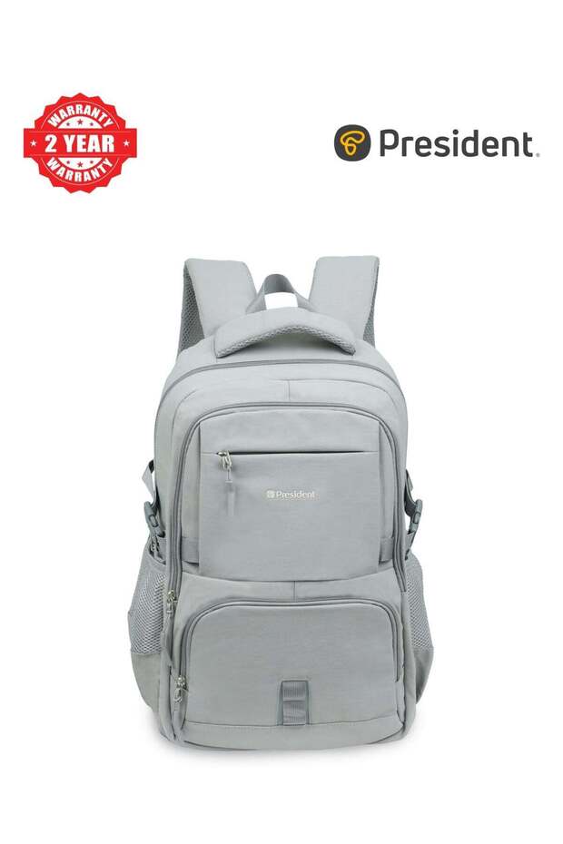 Stylish & Durable Everyday Premium Carry Backpack - 19" (Article BPHW2021) - GREY