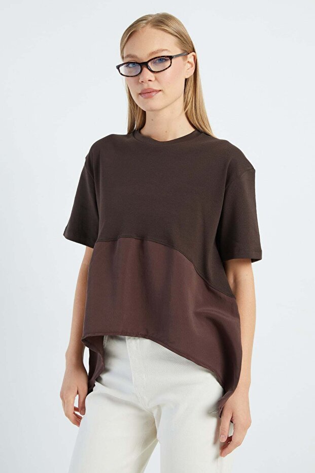 Basic Long Back Oversize T-Shirt