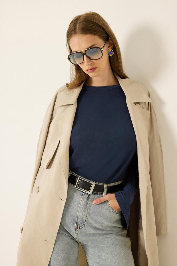 Modal Basic Long Sleeve T-Shirt