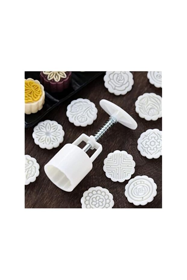Cookie Press Set (6 Pieces Mode Pattern, 50g)