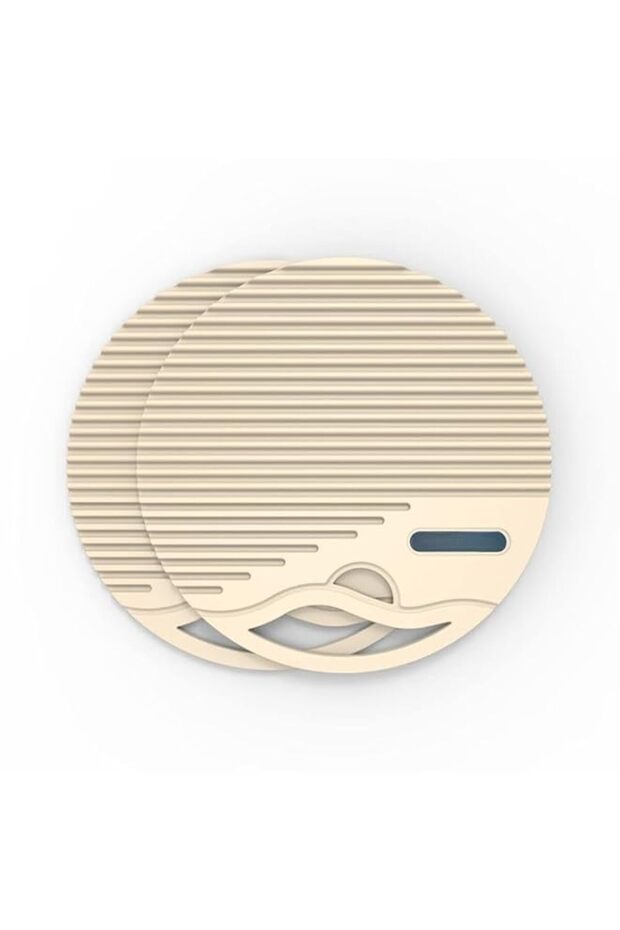 Multi functional silicone insulation pad, 6.7in Round Heat Resistant Kitchen Pads, Multi functional anti slip pot mat and pot clamp suitable for kitchen quartz countertops, 2 Pack